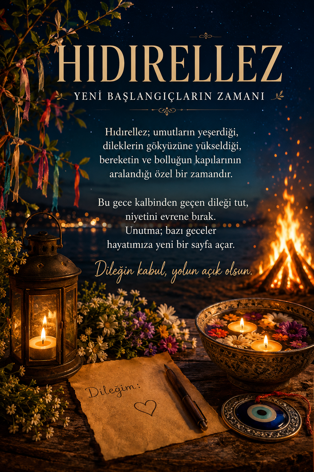 Hıdırellez Nedir? Hıdırellez Gecesinin Anlamı ve Enerjisi